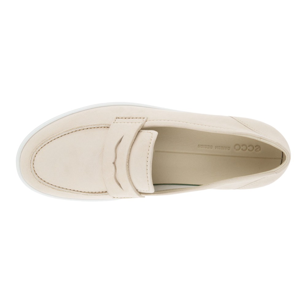 Loafers Mujer - ECCO Soft 7 - Beige - PLZ236198